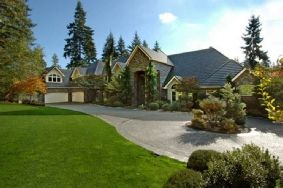 Custom home at Lake of the Woods, Woodinville
